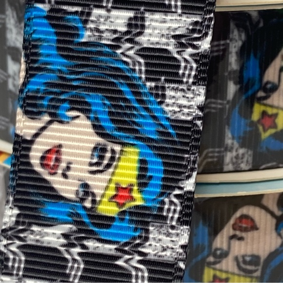 Wonder Woman DC Comics Printed Grosgrain Ribbon 5 Spools 1" 3yds Crafts - Picture 16 of 16